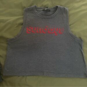 Forever 21 Cropped Tank top- t-shirt